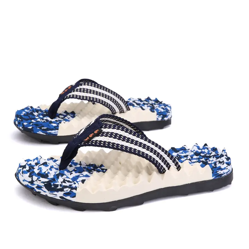 Men's Black Rhinestone Sandals 2021
