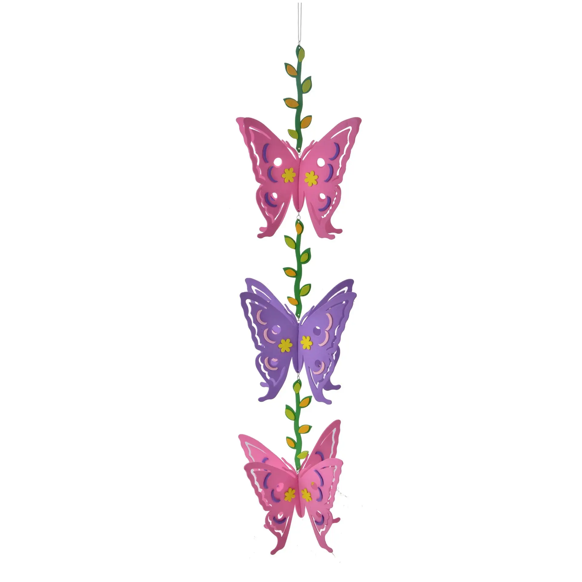 Children's Colorful Flower Wind Spinner Toy 11.5x15.5cm - Image 37