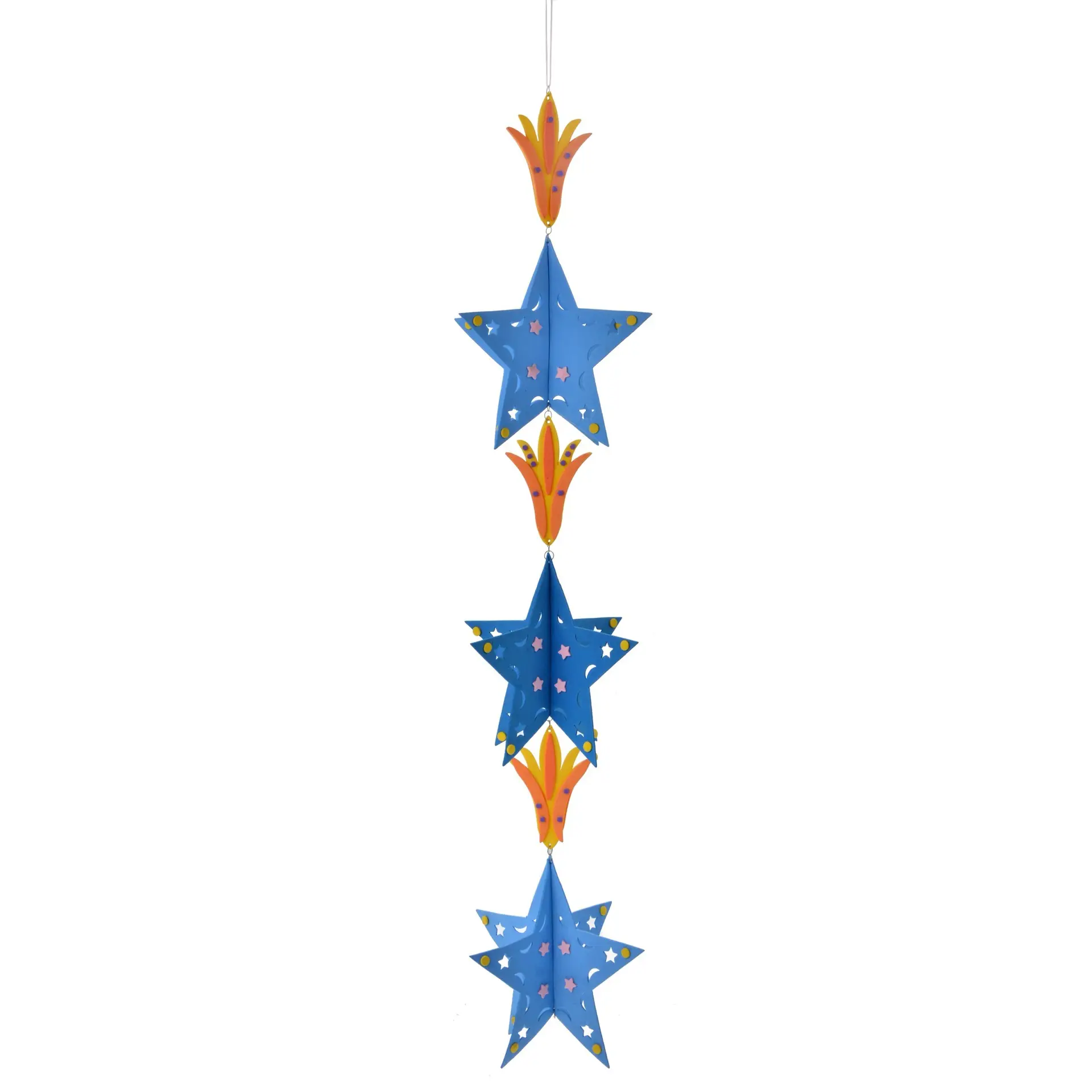 Children's Colorful Flower Wind Spinner Toy 11.5x15.5cm - Image 39