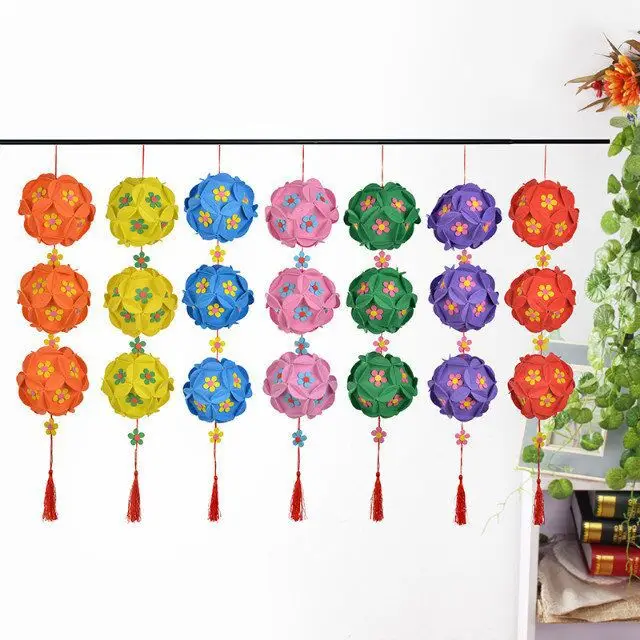 Children's Colorful Flower Wind Spinner Toy 11.5x15.5cm - Image 44