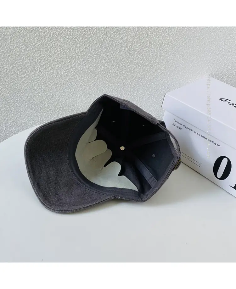 Korean Style Autumn Winter Cotton Cap Big Head Baseball — feature 10
