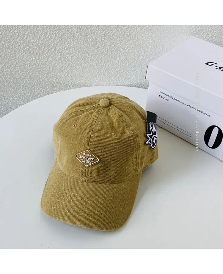 Korean Style Autumn Winter Cotton Cap Big Head Baseball