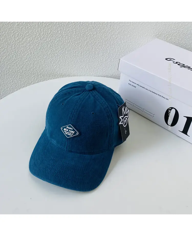 Korean Style Autumn Winter Cotton Cap Big Head Baseball