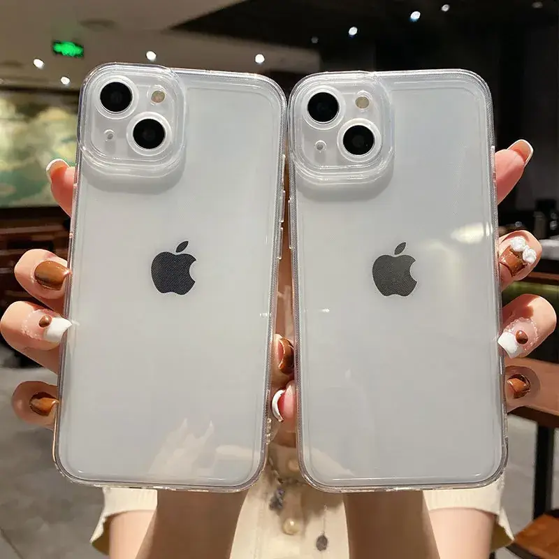 Transparent iPhone 17 Pro Mobile Case with Fine Holes - Image 2