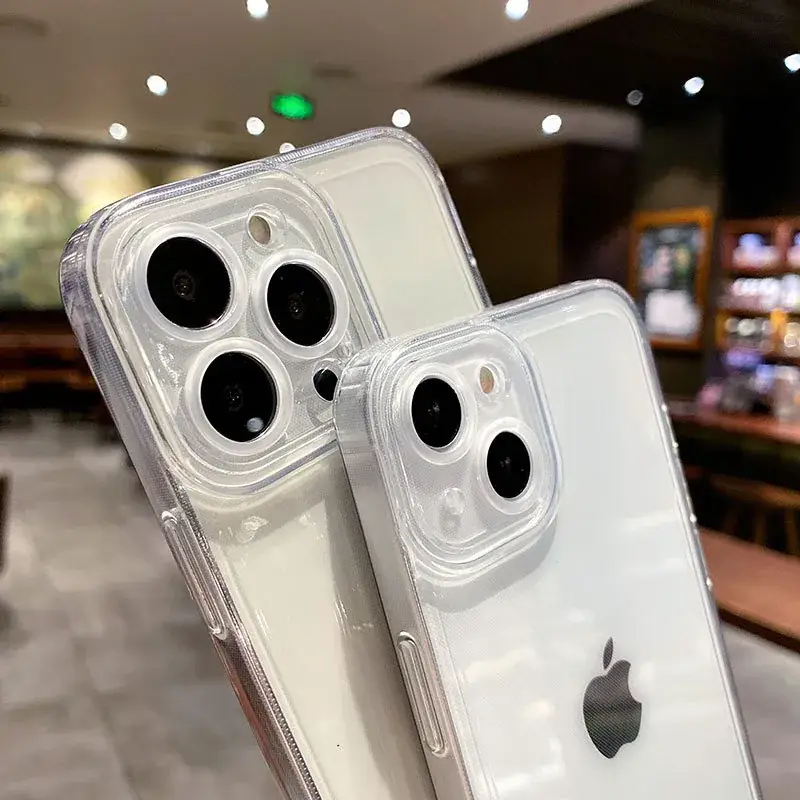Transparent iPhone 17 Pro Mobile Case with Fine Holes - Image 4