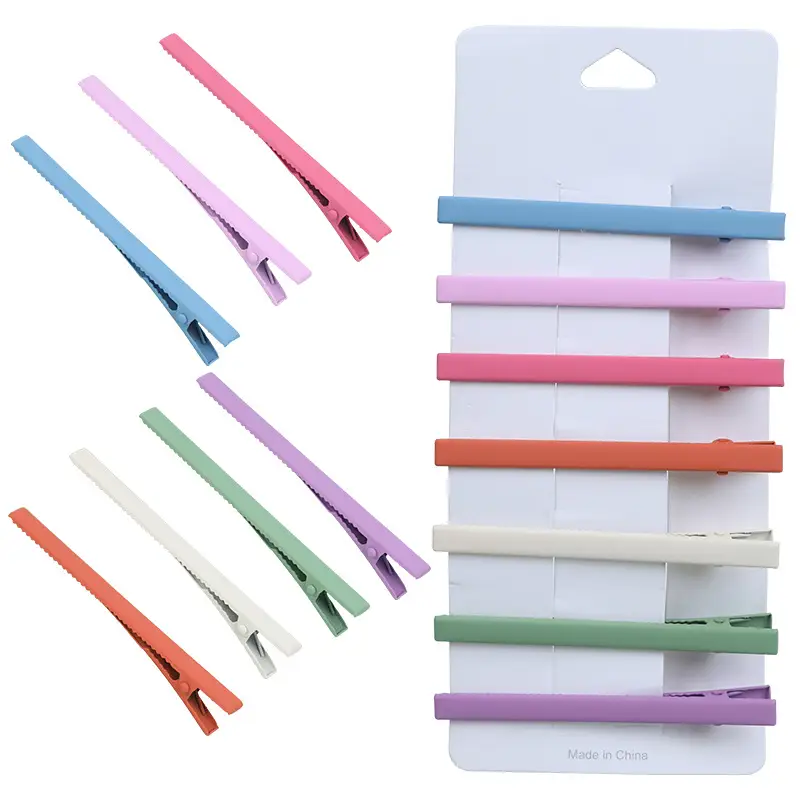 8cm Metal Hairpin Clip for Girls & Girls Hair Accessories