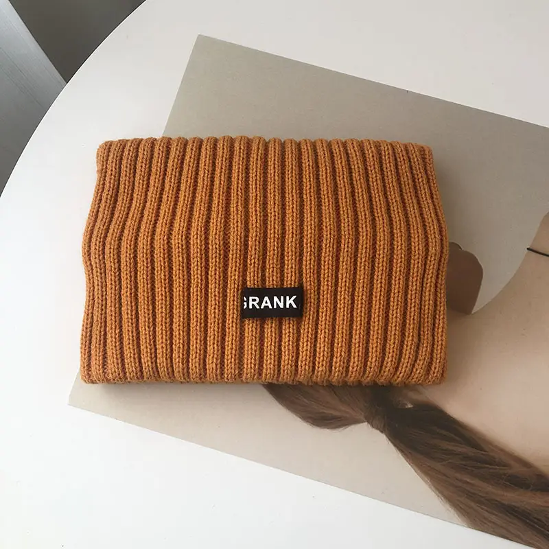 Women Woolen Hairband Blue 2021 Warm Wide Edge - Image 7