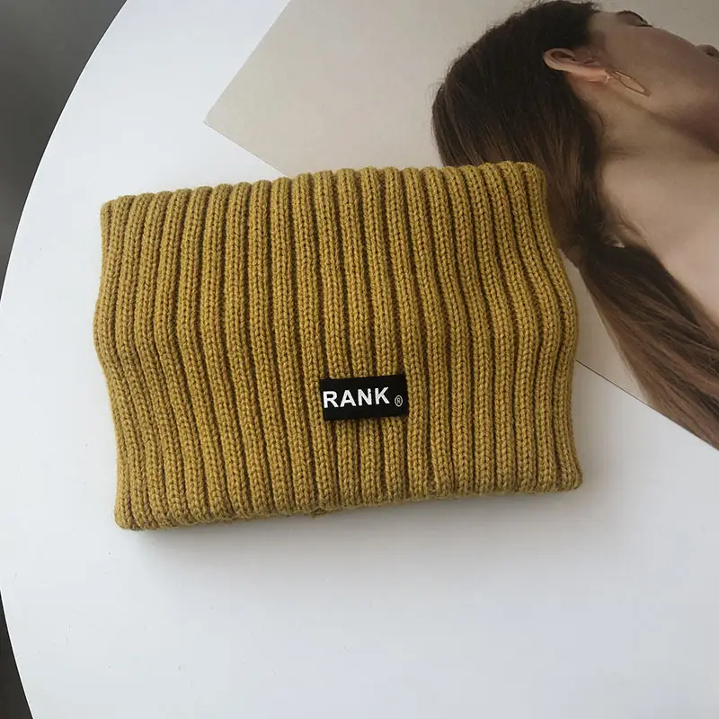 Women Woolen Hairband Blue 2021 Warm Wide Edge - Image 8