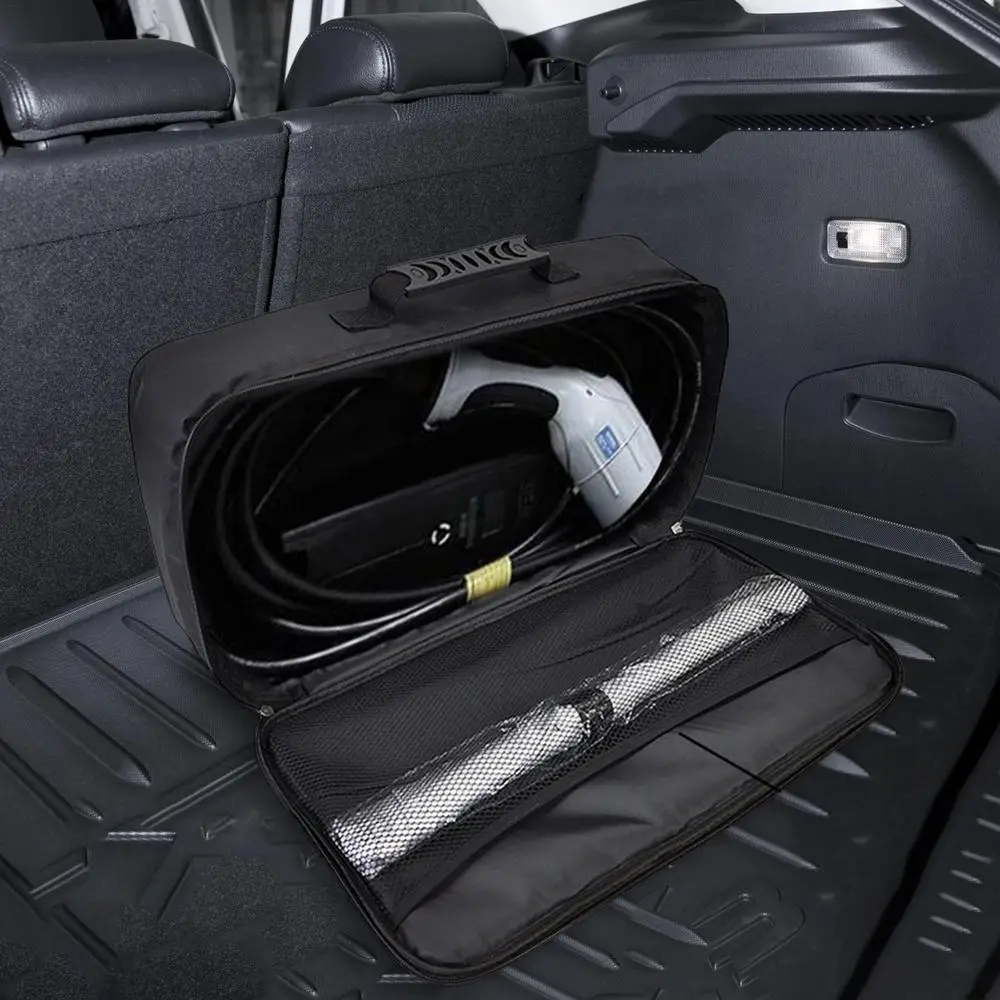 Cross-Border Wholesale Charging Gun Bag New Energy Charging Gun Storage Bag Byd Car Charger Cable Storage Bag