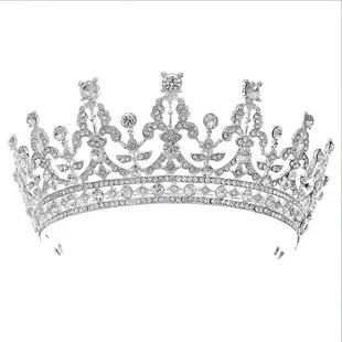 Cross-Border Bridal Jewelry Pearl Headband Crown Fairy Wedding Dinner Headdress Forest Style Diamond Crystal Flower Crown — feature 10