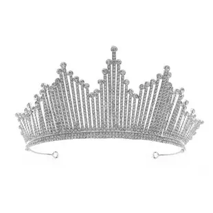Cross-Border Bridal Jewelry Pearl Headband Crown Fairy Wedding Dinner Headdress Forest Style Diamond Crystal Flower Crown — feature 15