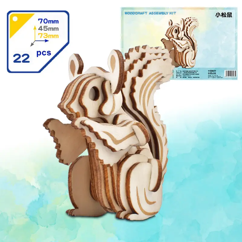 Wooden Dragon Boat Assembly Puzzle for Kids - Image 7
