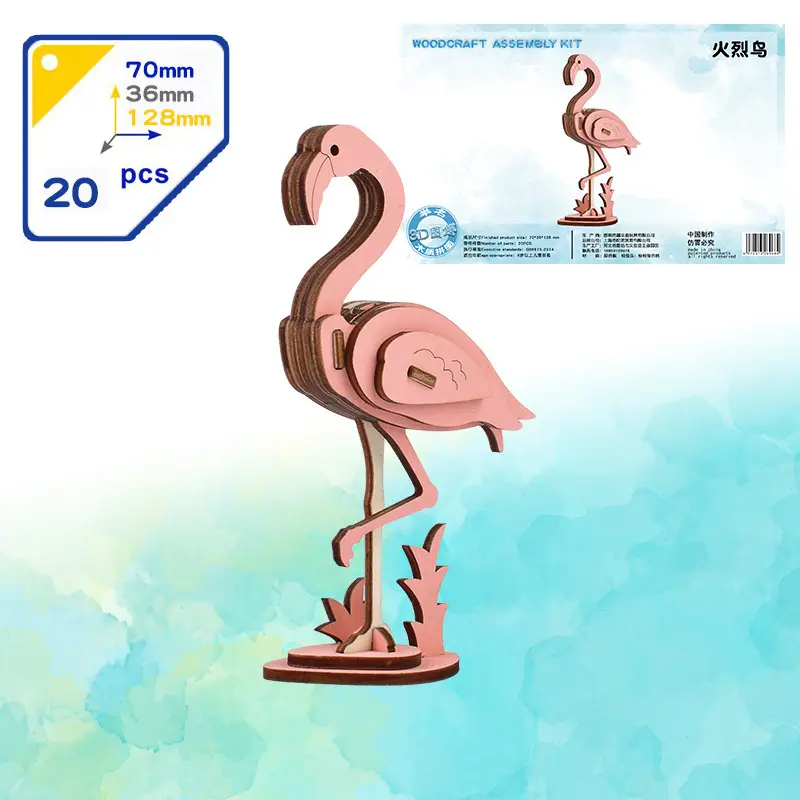 Wooden Dragon Boat Assembly Puzzle for Kids - Image 8