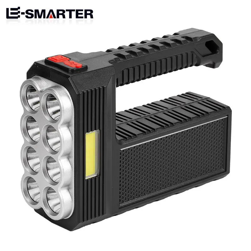 Solar Rechargeable Super Bright LED Flashlight - Image 2