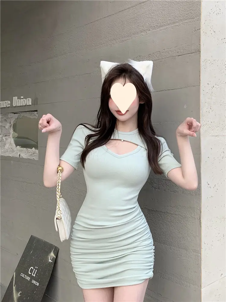 Black Hip-Hugging T-Shirt for Women Spring Summer — feature 7