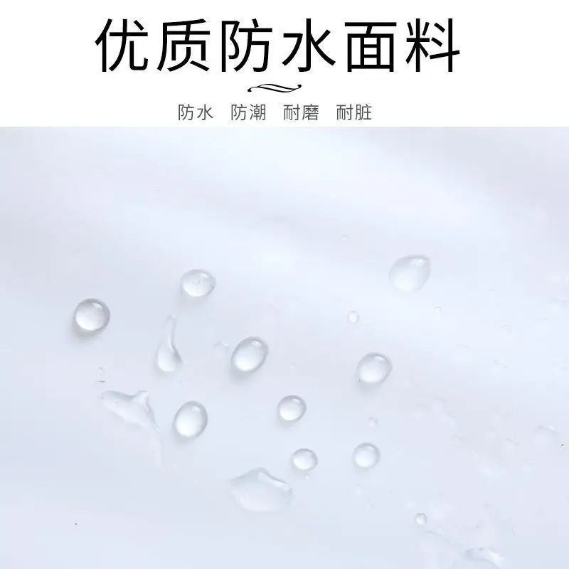 Drawstring Waterproof Umbrella Storage Bag White