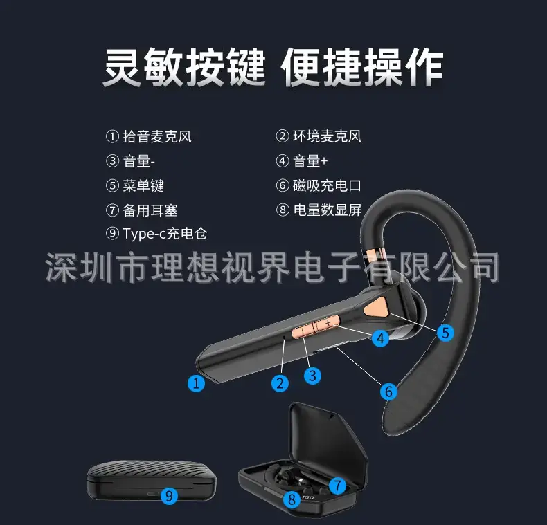 New K3 Bluetooth 5.3 Earphones with 700 Hours Battery — feature 18