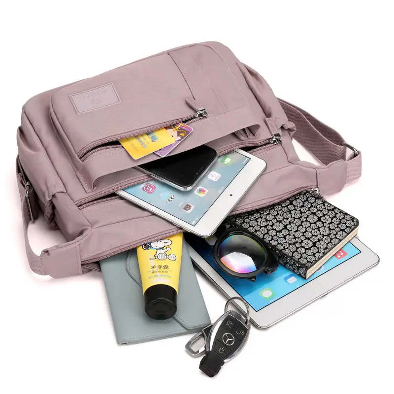 Women's Nylon Shoulder Bag for Travel & Daily Use - Image 10