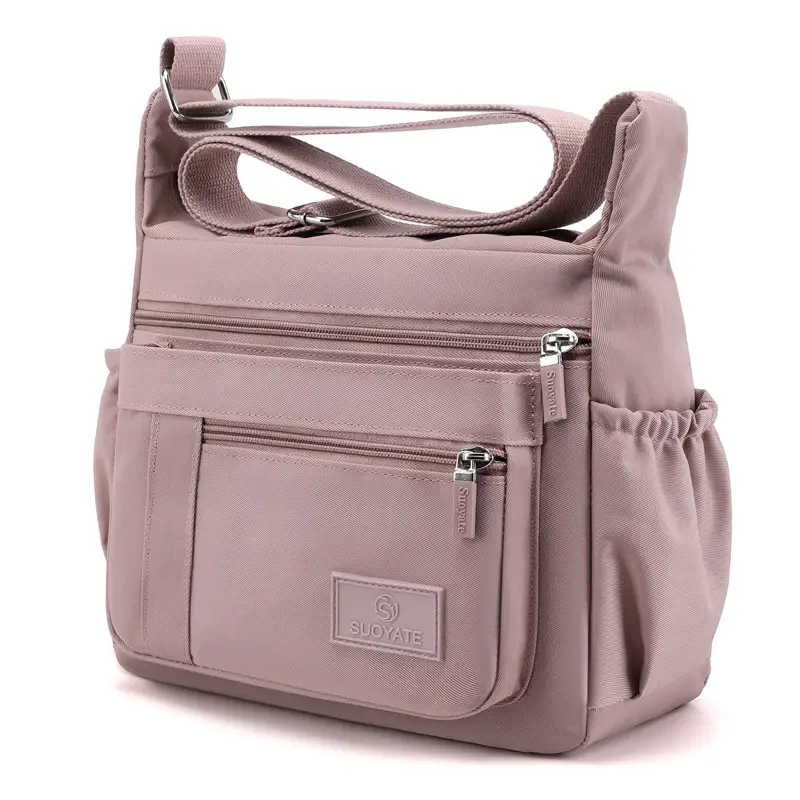 Women's Nylon Shoulder Bag for Travel & Daily Use - Image 11
