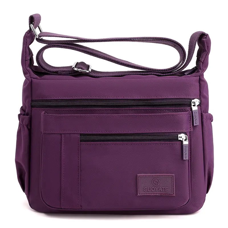 Women's Nylon Shoulder Bag for Travel & Daily Use - Image 4
