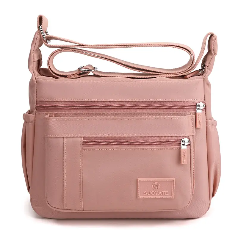 Women's Nylon Shoulder Bag for Travel & Daily Use - Image 5