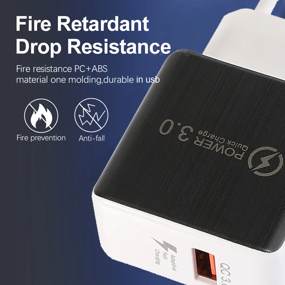 3A QC3.0 Fast Charging Charger 5V/9V/12V - Image 4