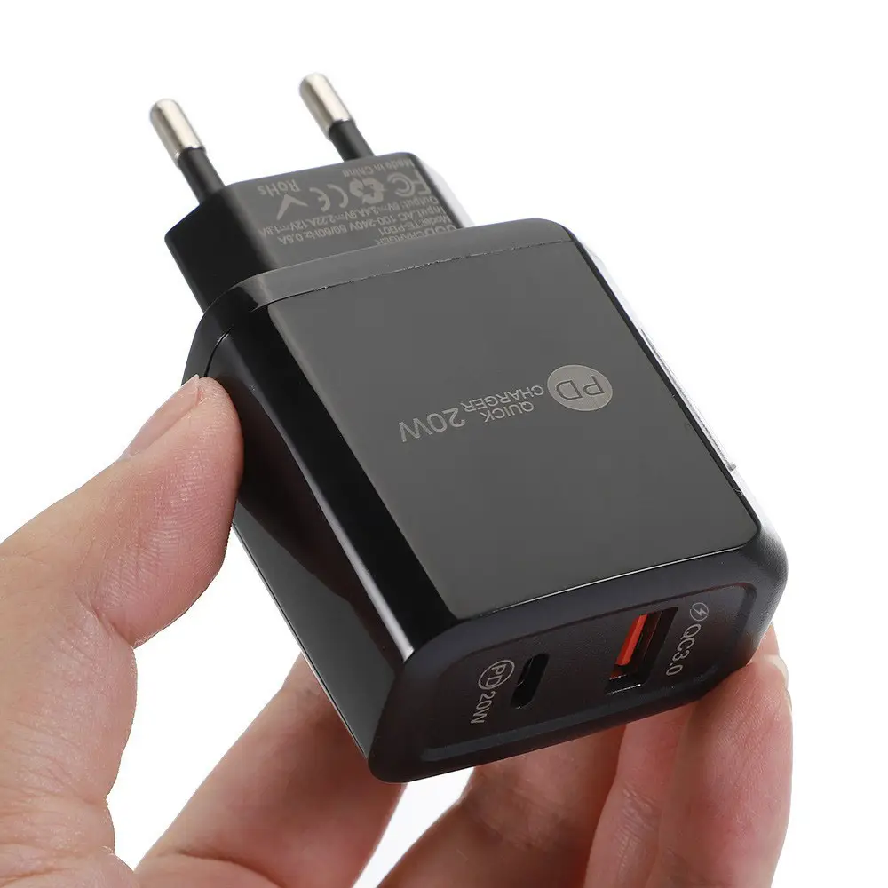 PD20W Fast Charge Charger with QC3.0 & USB-C - Image 5