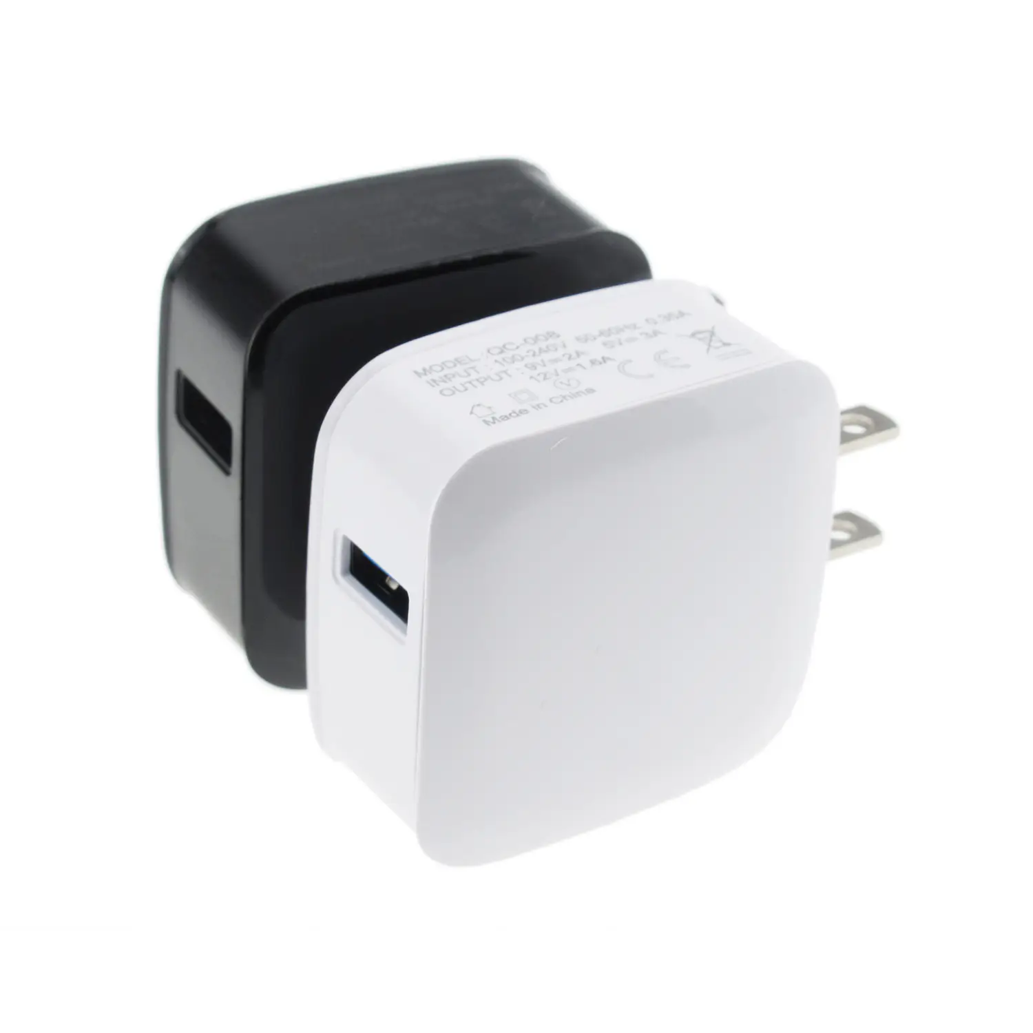 3A QC3.0 Fast Charging USB Charger 5V/9V/12W - Image 2