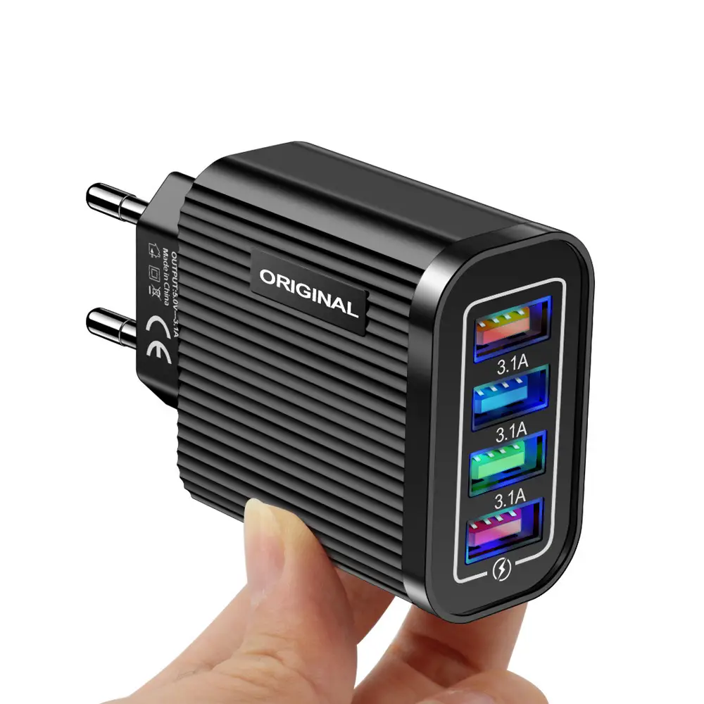 4 USB Travel Charging Head for Mobile Phones - Image 4