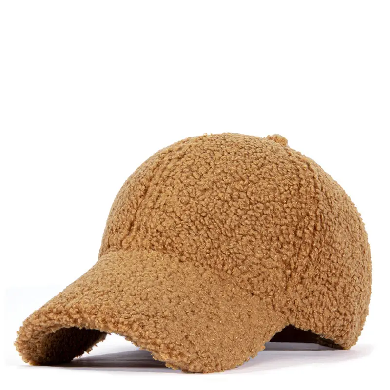 Winter Warm Duck Cap Windproof Lamb Plush Grey - Image 2