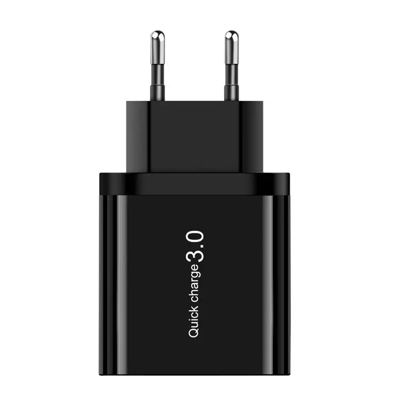 3A QC3.0 3USB Fast Charging Charger for Mobile Phones