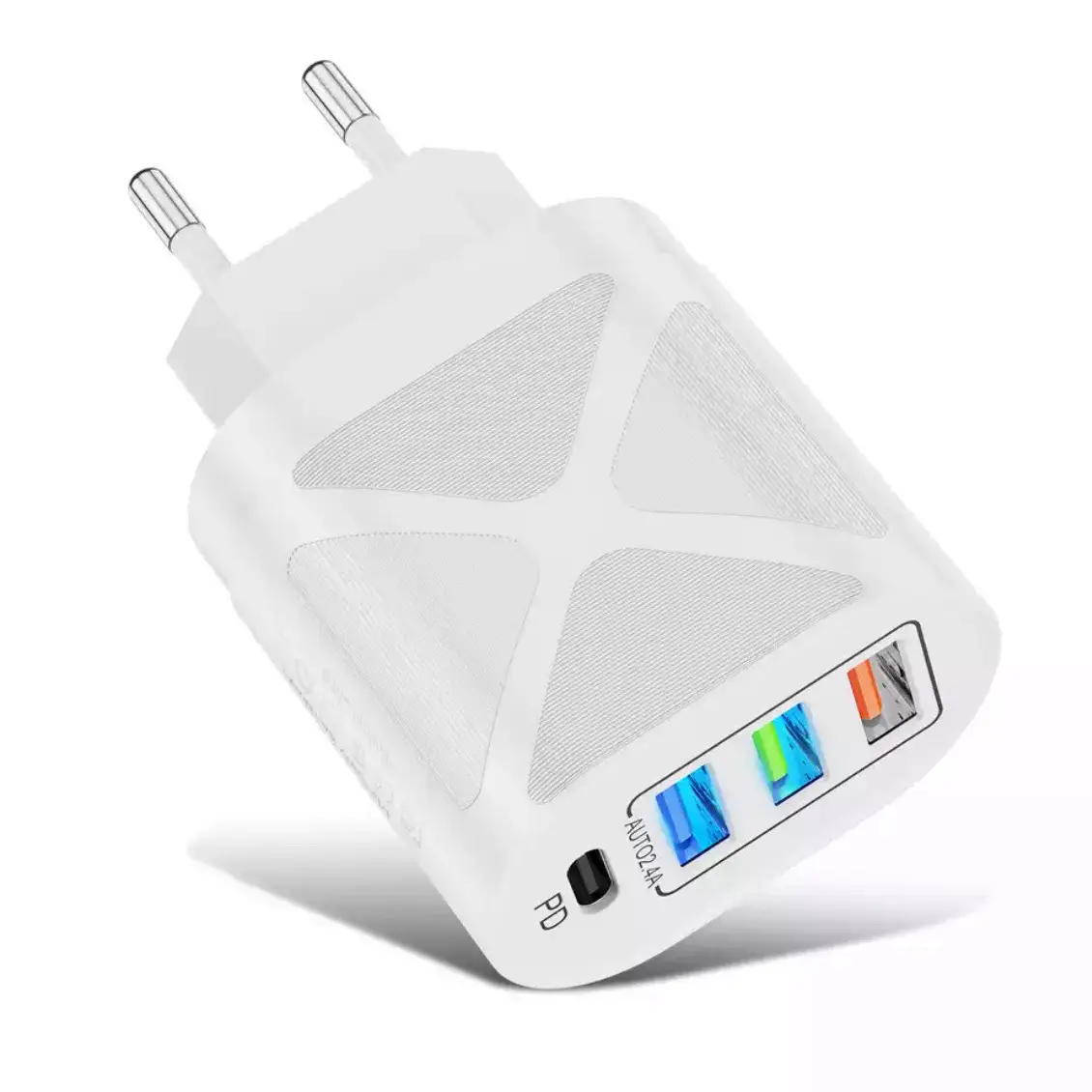 3 USB + PD Fast Charging Multi-Port Charger - Image 2