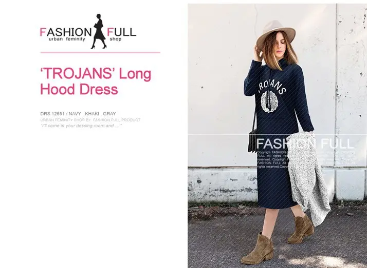 Trojans Hoodie Set Large Women Navy Grey Velvet Padded — feature 4