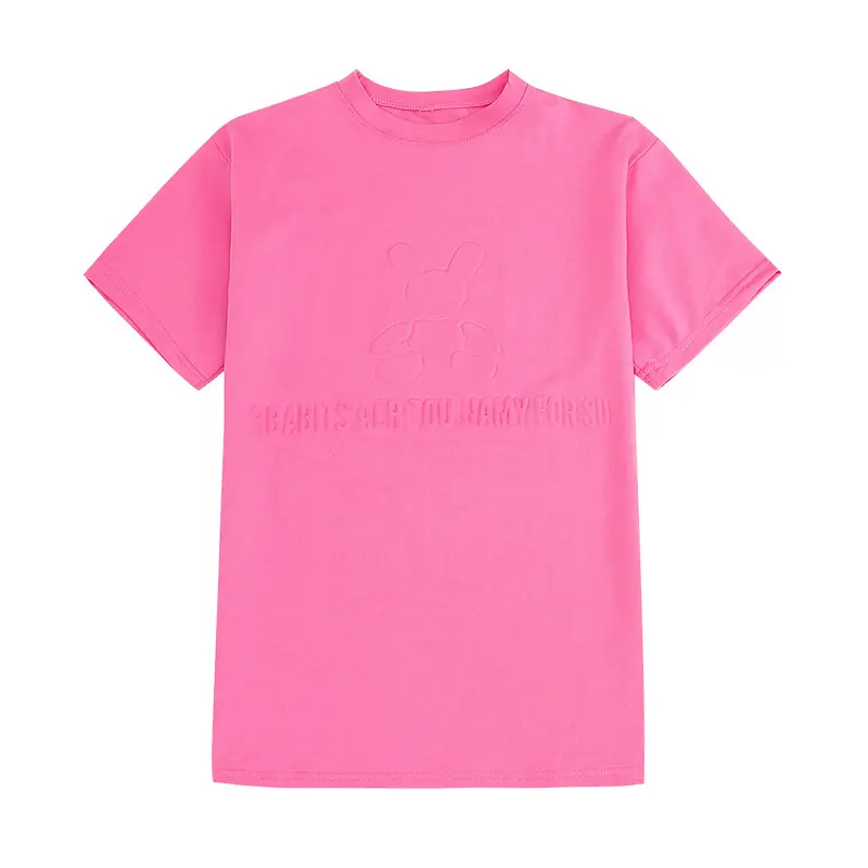2025 Summer Blue T-Shirt for Girls Mid-Length Loose Korean Style - Image 7