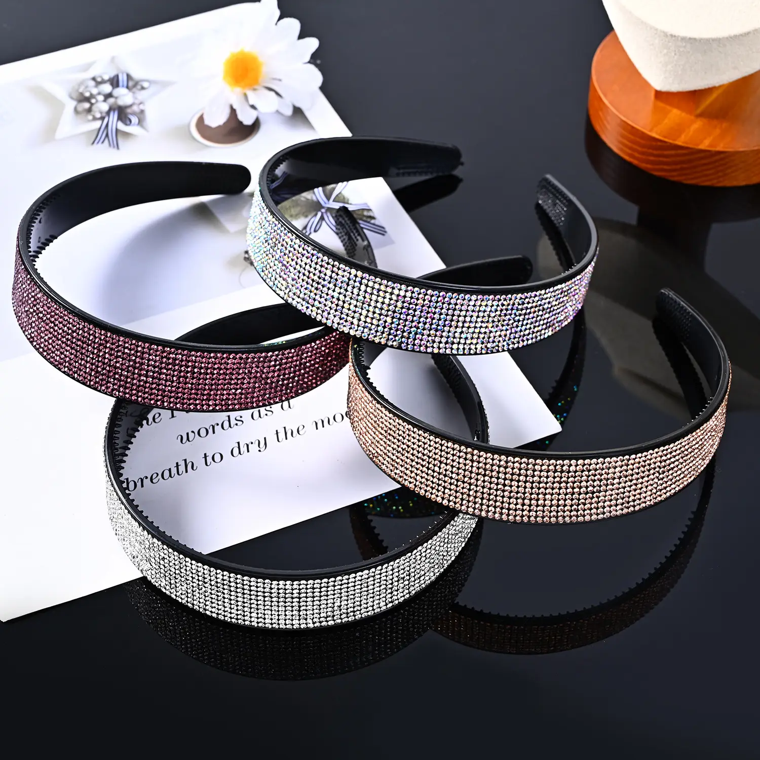 Diamond Encrusted Crystal Headband for Girls - Image 57