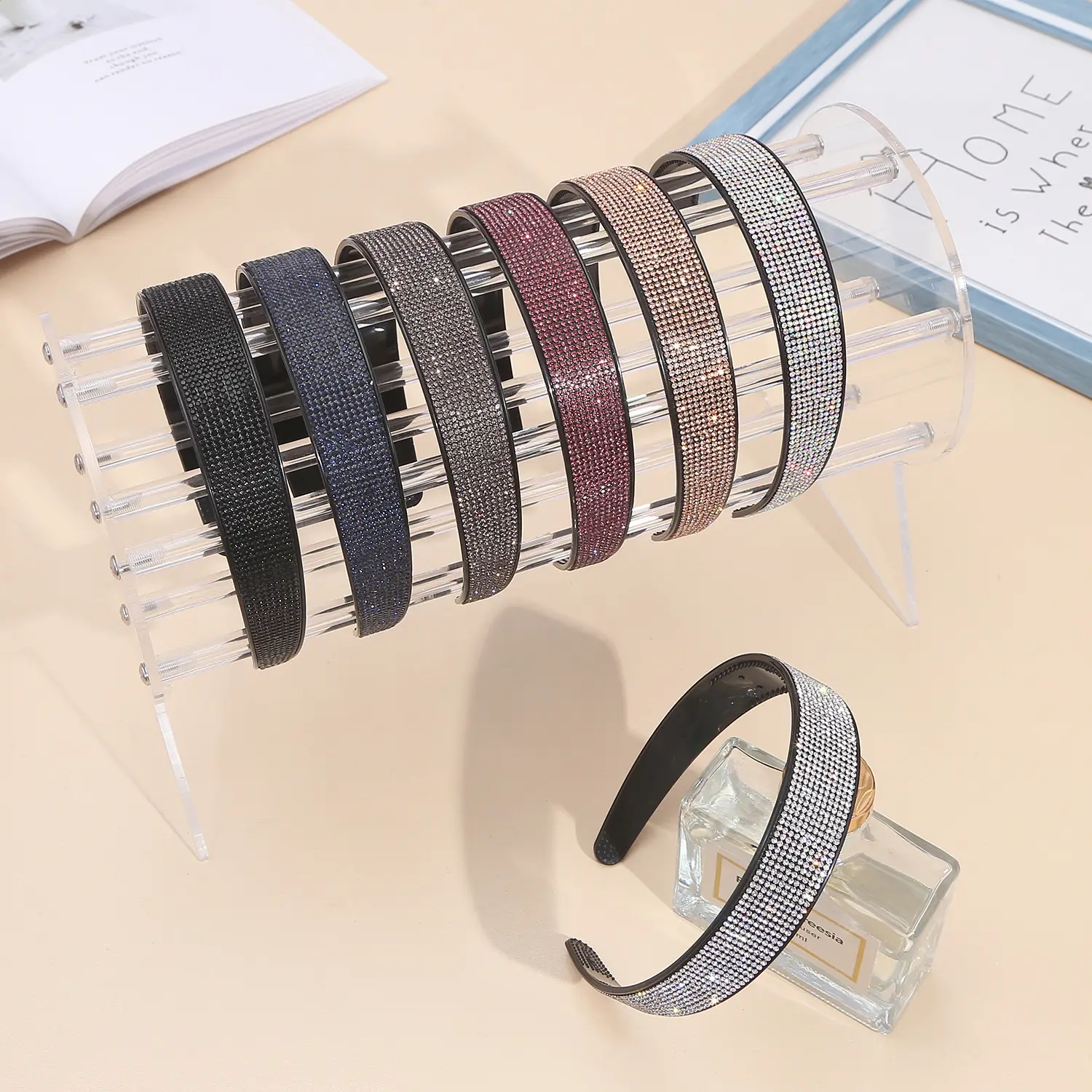 Diamond Encrusted Crystal Headband for Girls — feature 5