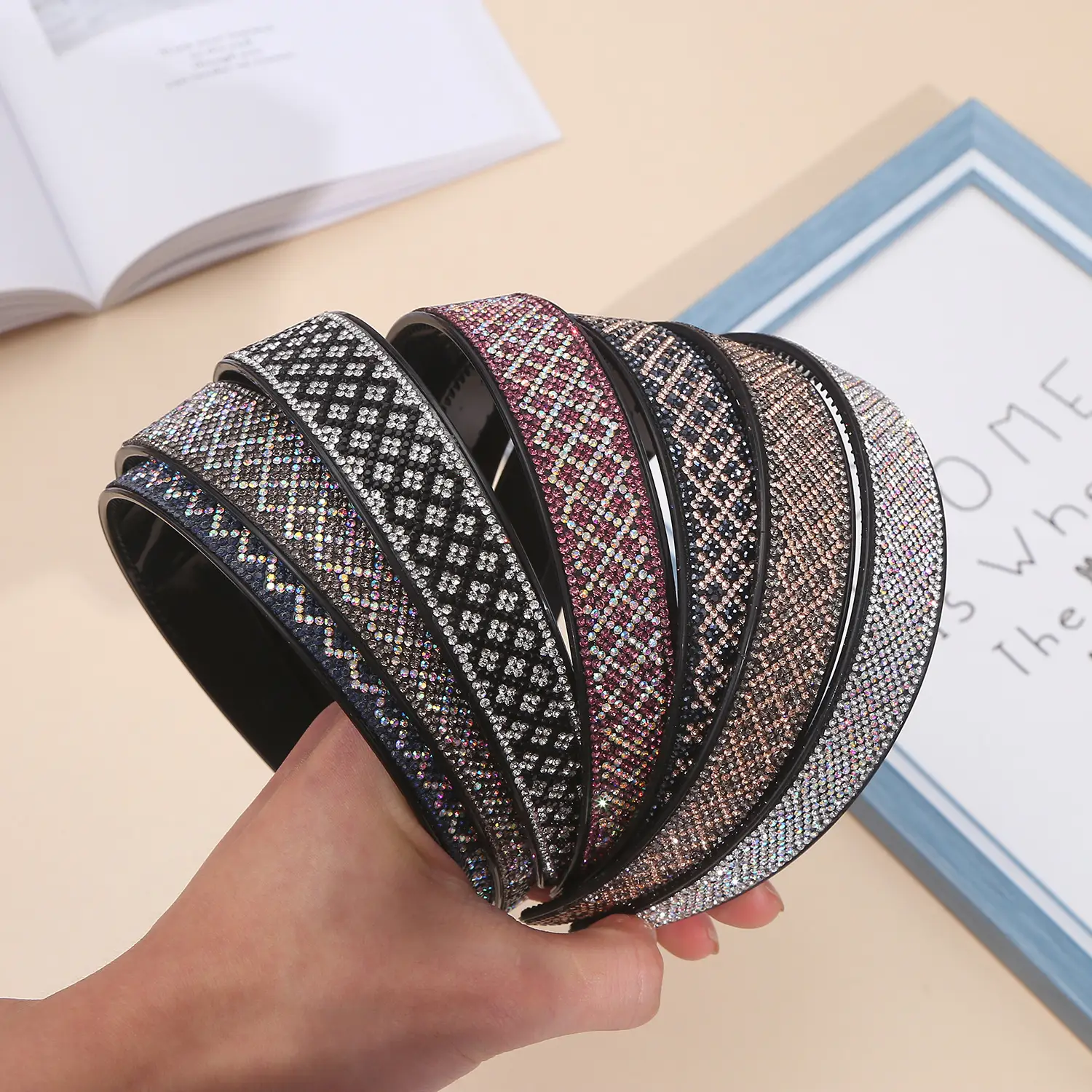 Diamond Encrusted Crystal Headband for Girls — feature 9