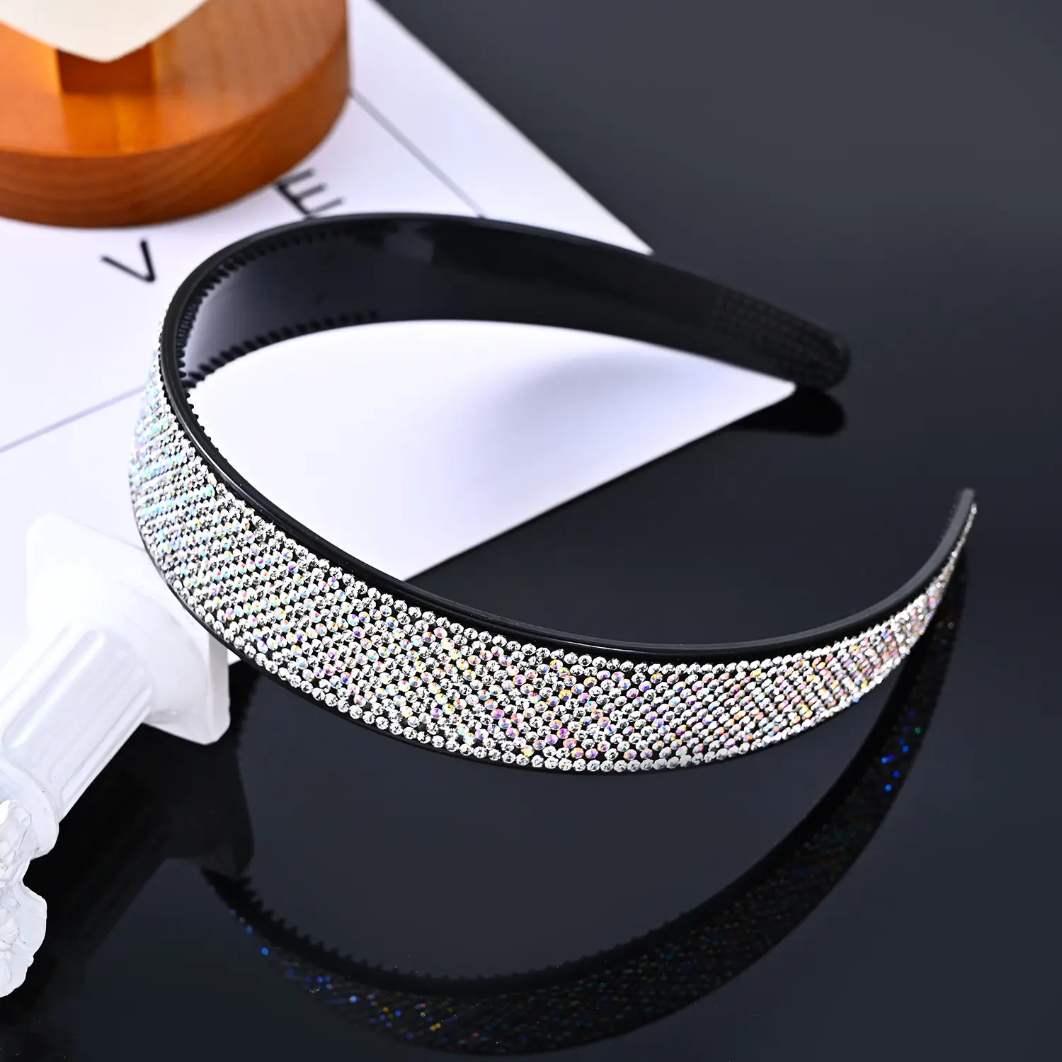 Diamond Encrusted Crystal Headband for Girls - Image 12