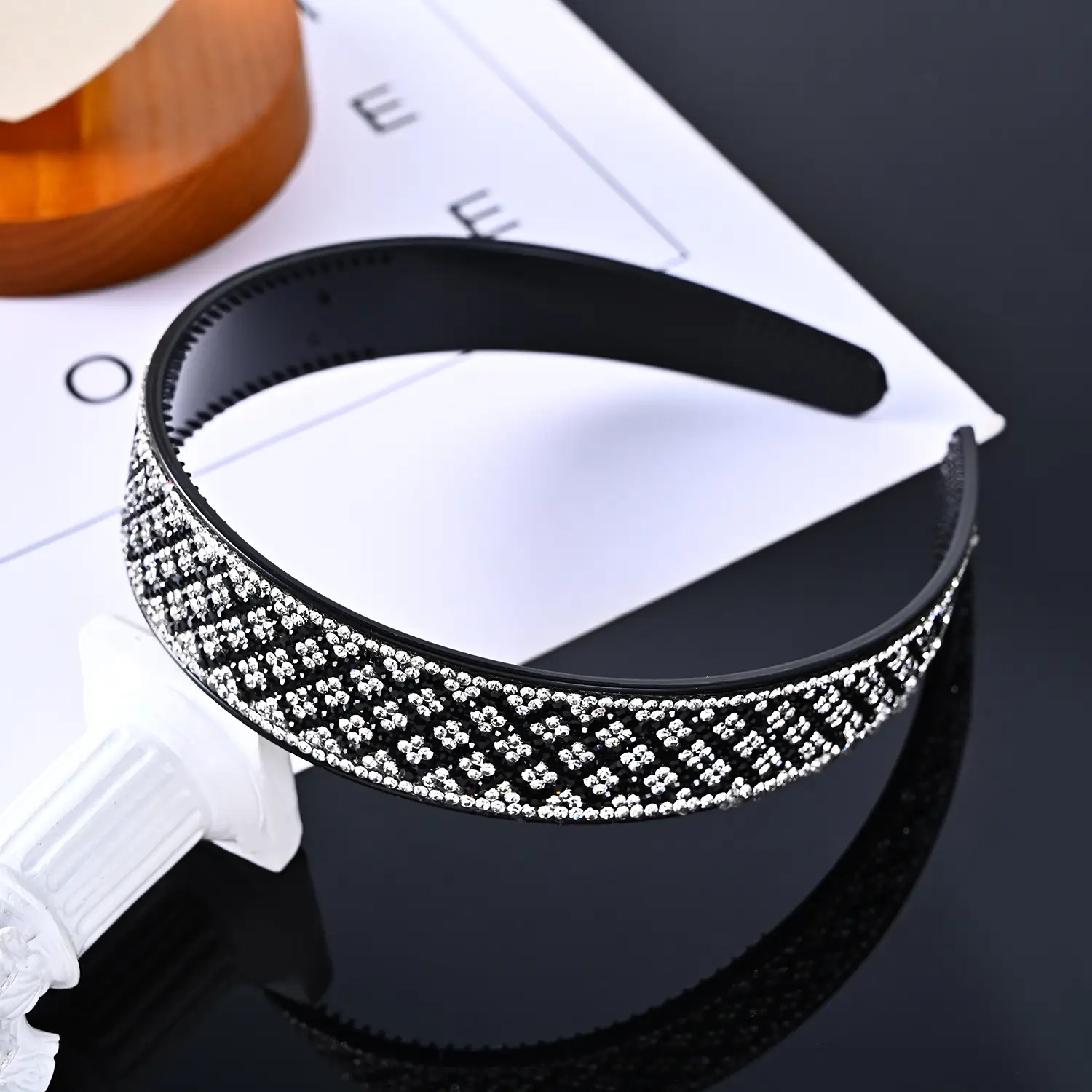 Diamond Encrusted Crystal Headband for Girls - Image 19