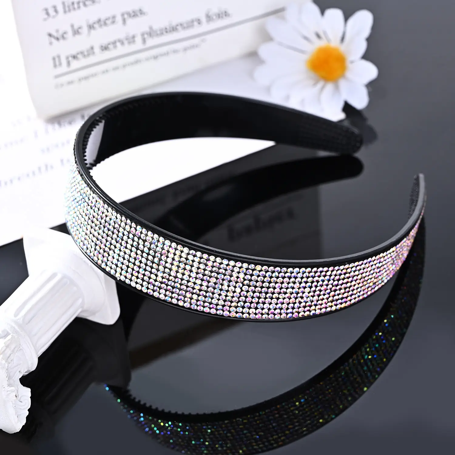 Diamond Encrusted Crystal Headband for Girls - Image 2