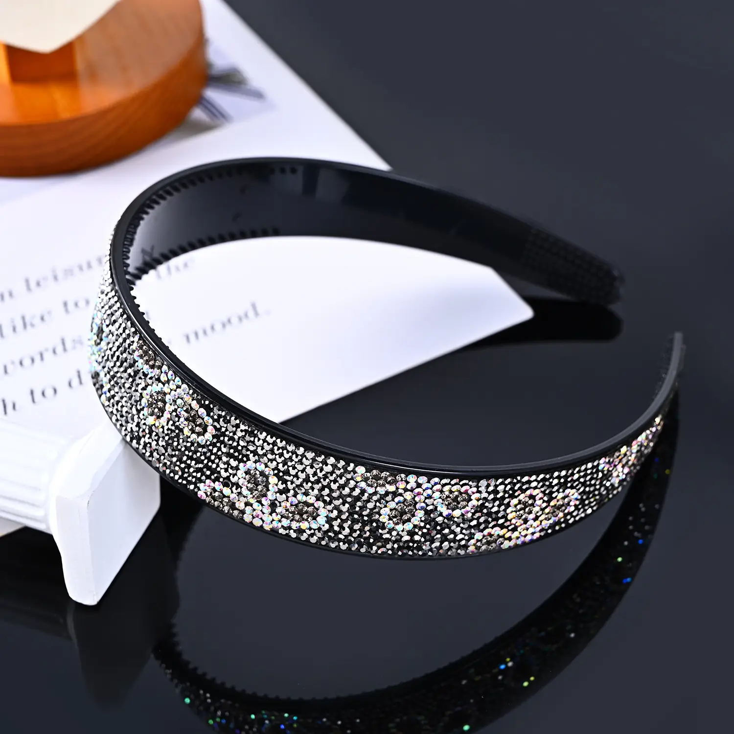 Diamond Encrusted Crystal Headband for Girls - Image 32