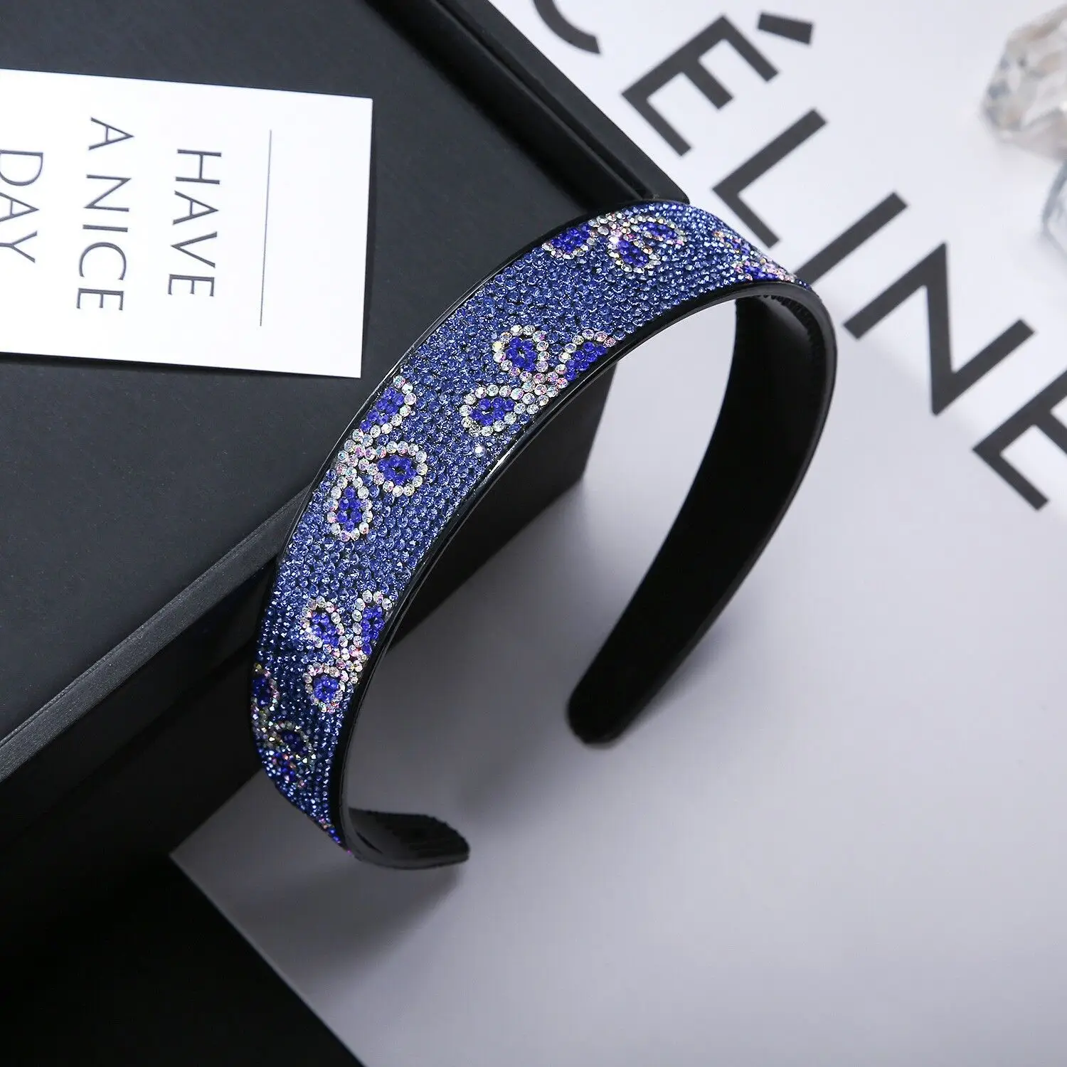 Diamond Encrusted Crystal Headband for Girls - Image 33