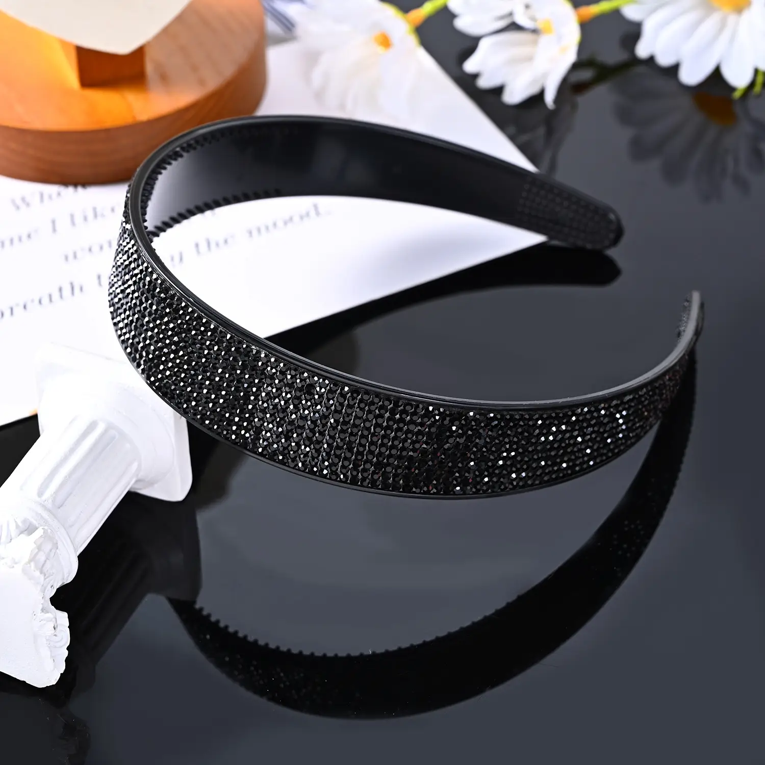 Diamond Encrusted Crystal Headband for Girls - Image 4