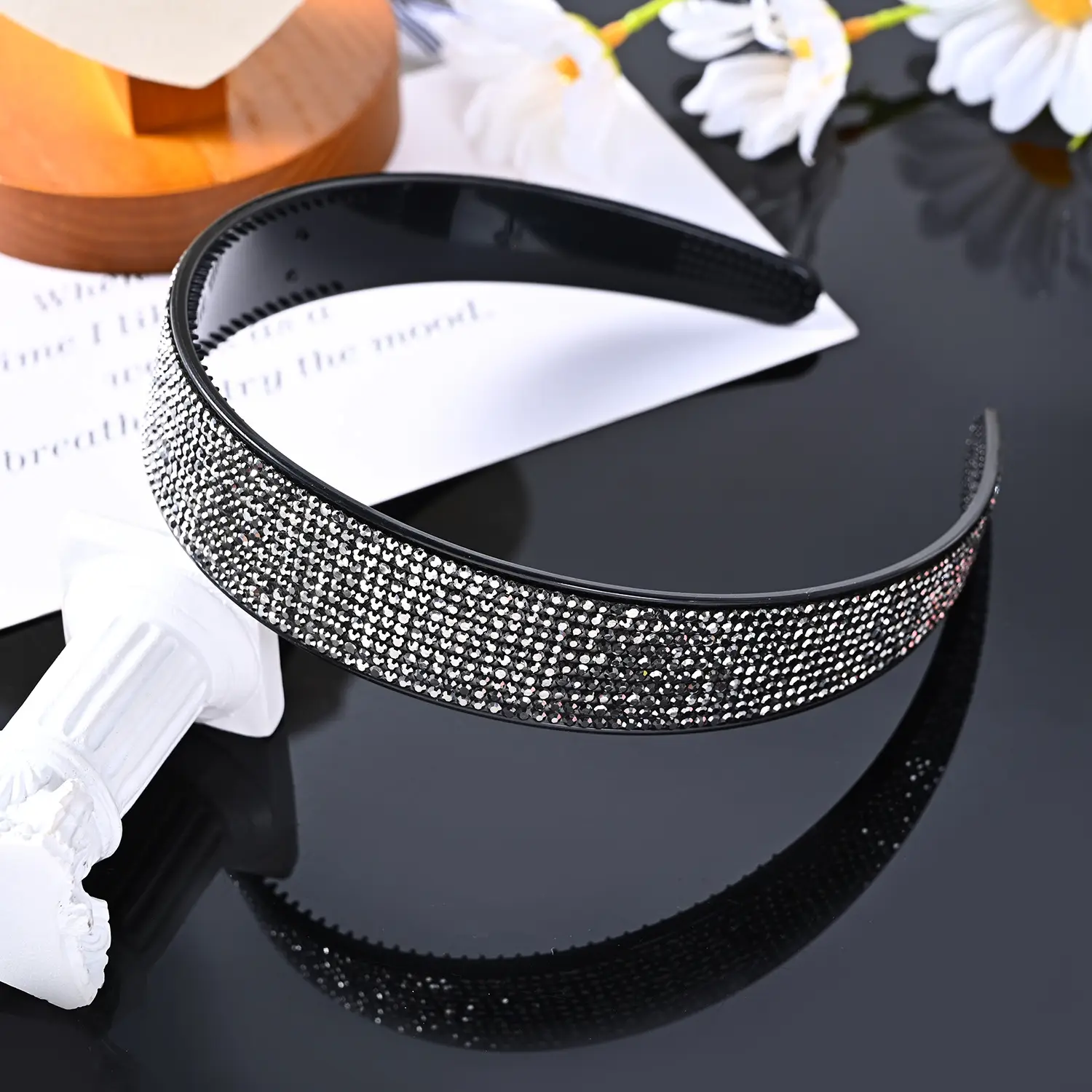 Diamond Encrusted Crystal Headband for Girls - Image 5