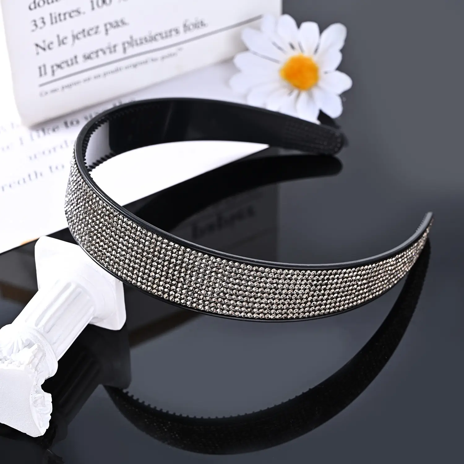 Diamond Encrusted Crystal Headband for Girls - Image 6
