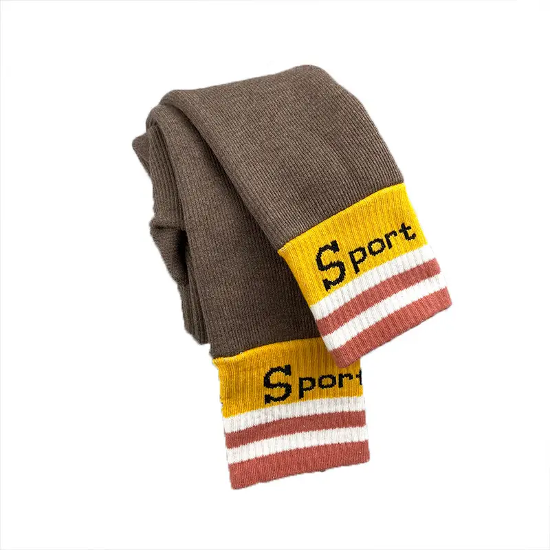Korean Style Fleece Leggings Thick Warm Tights for Girls - Image 3