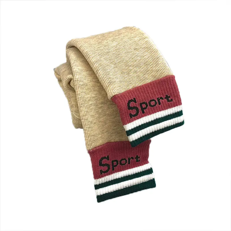 Korean Style Fleece Leggings Thick Warm Tights for Girls - Image 4