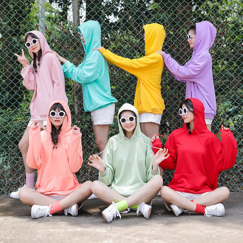 2023 Hooded Sweatshirt Yellow Casual Party Wear - Image 34