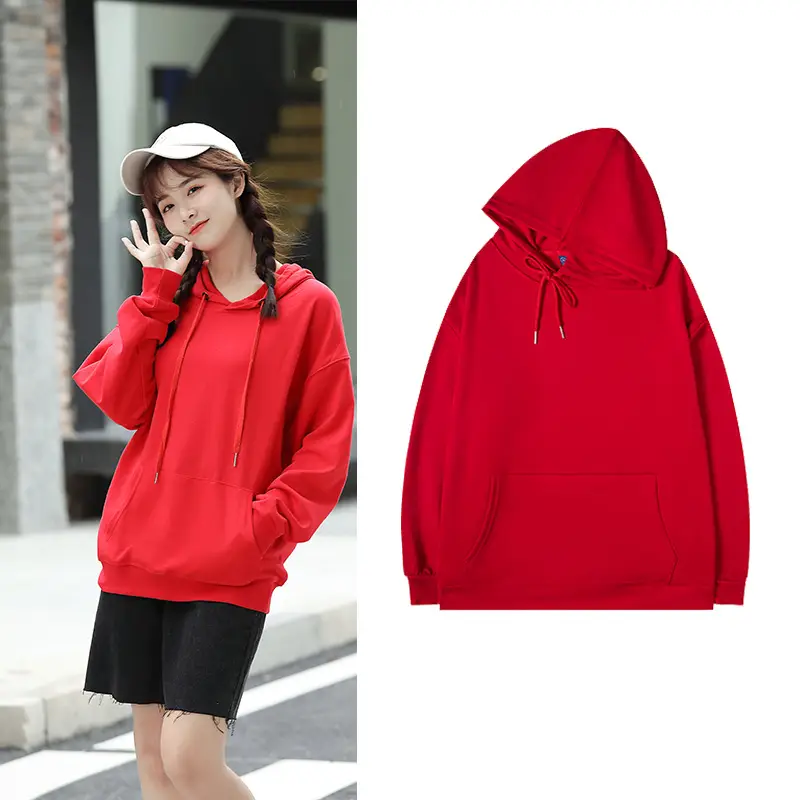 2023 Hooded Sweatshirt Yellow Casual Party Wear - Image 3