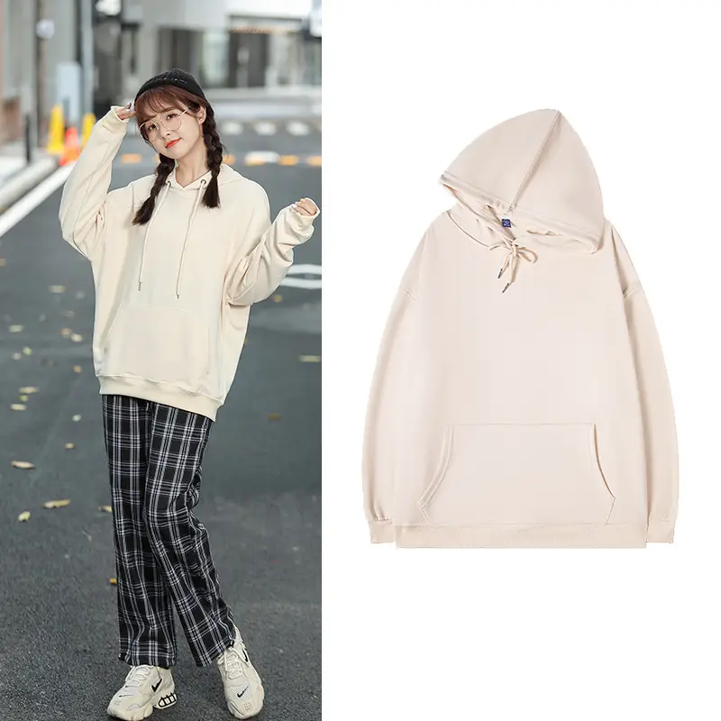2023 Hooded Sweatshirt Yellow Casual Party Wear - Image 5